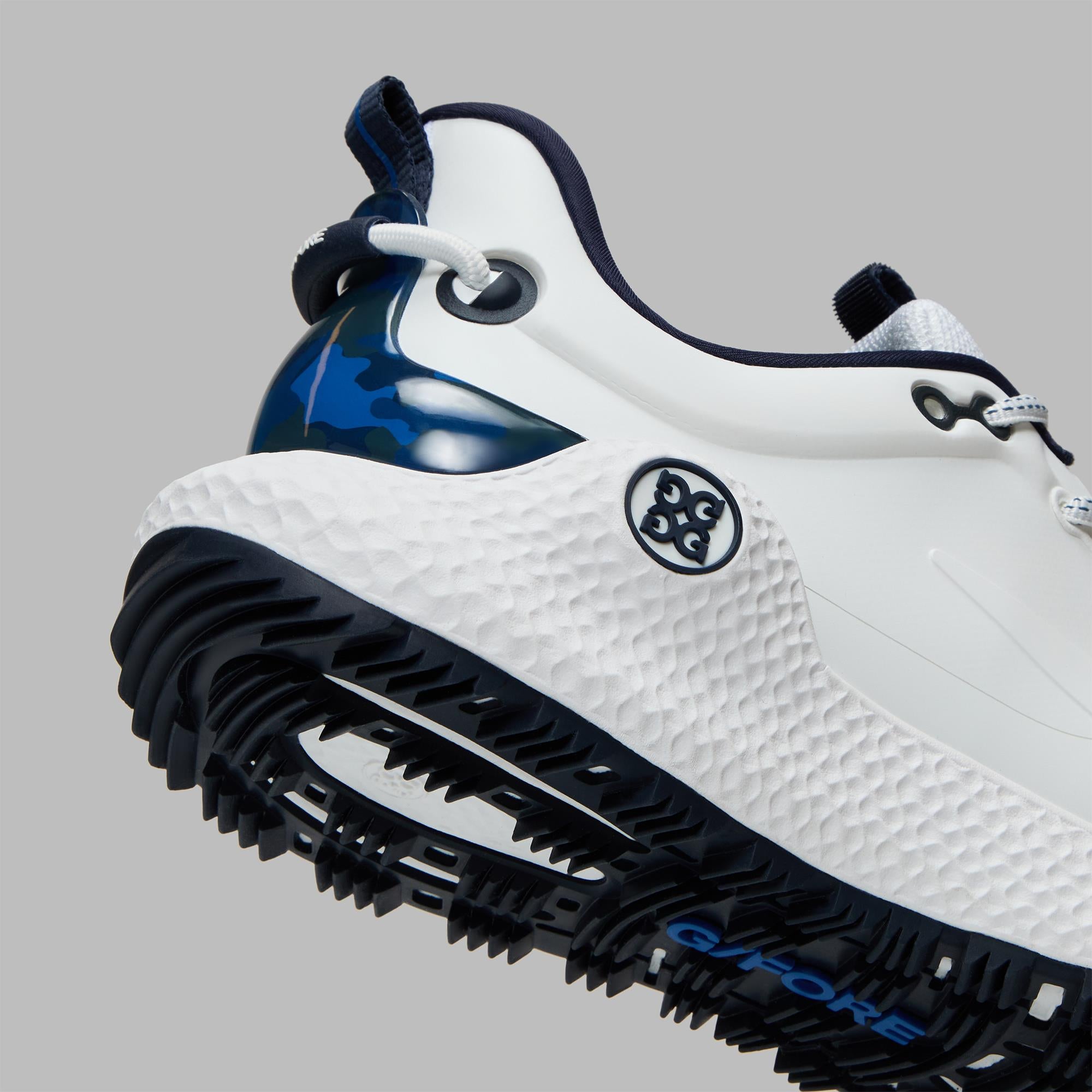 G/FORE MG4+O2 Camo Accent Spikeless Mens Golf Shoe Snow/Twilight